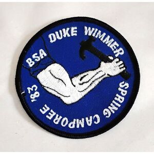 1983 BSA Duke Wimmer Spring Camporee Patch